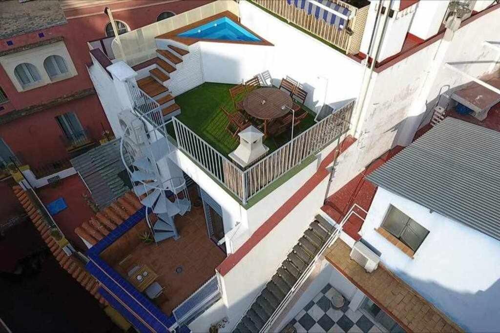 Casa Con Piscina Junto Catedral De Sevilla エクステリア 写真