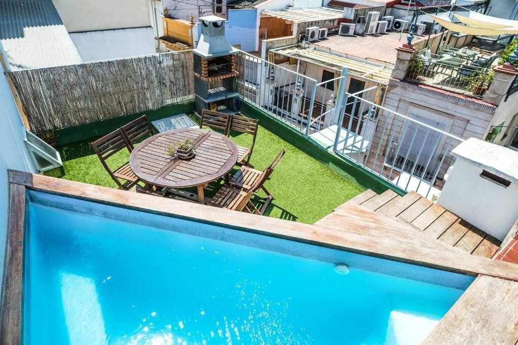 Casa Con Piscina Junto Catedral De Sevilla エクステリア 写真